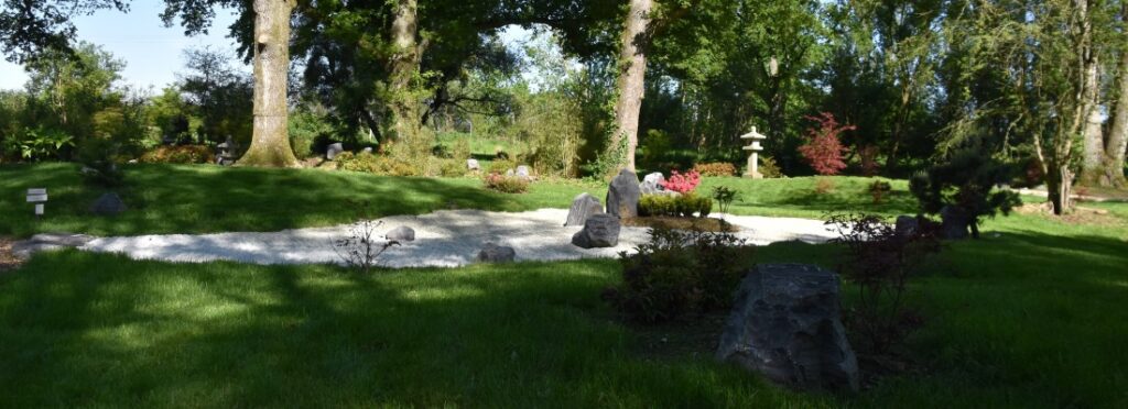 Vue du grand jardin sec